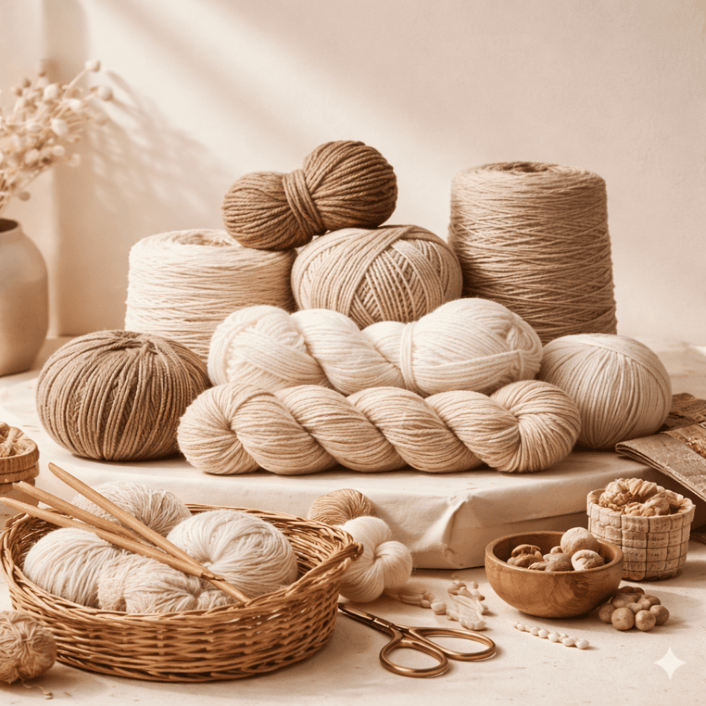 الصوف والغزل