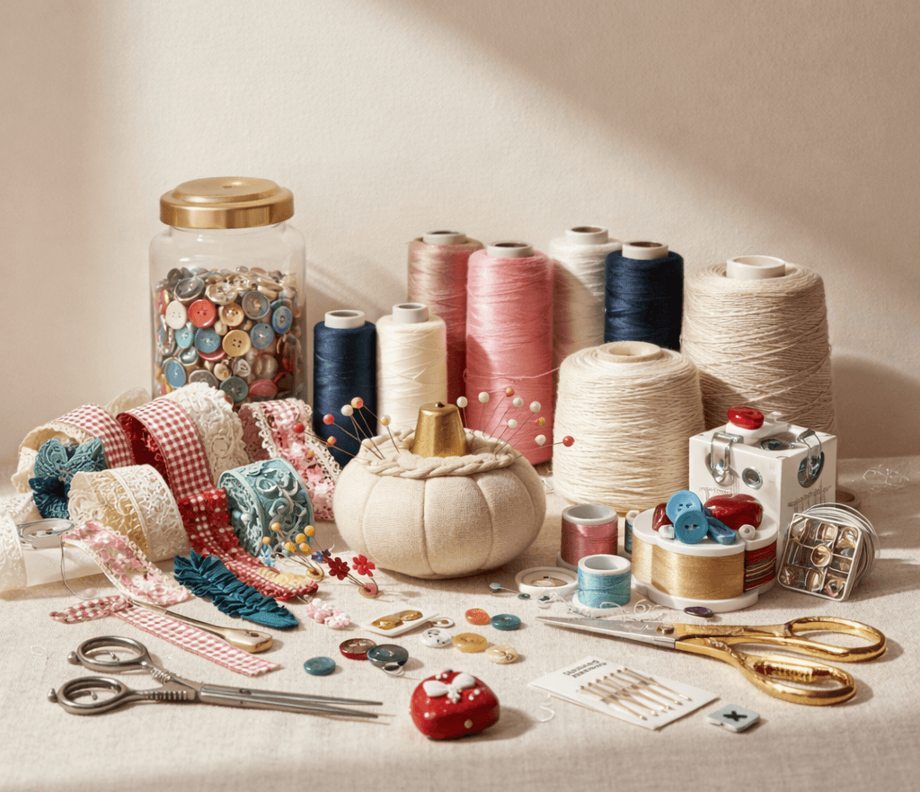 مستلزمات الخياطة والكلف