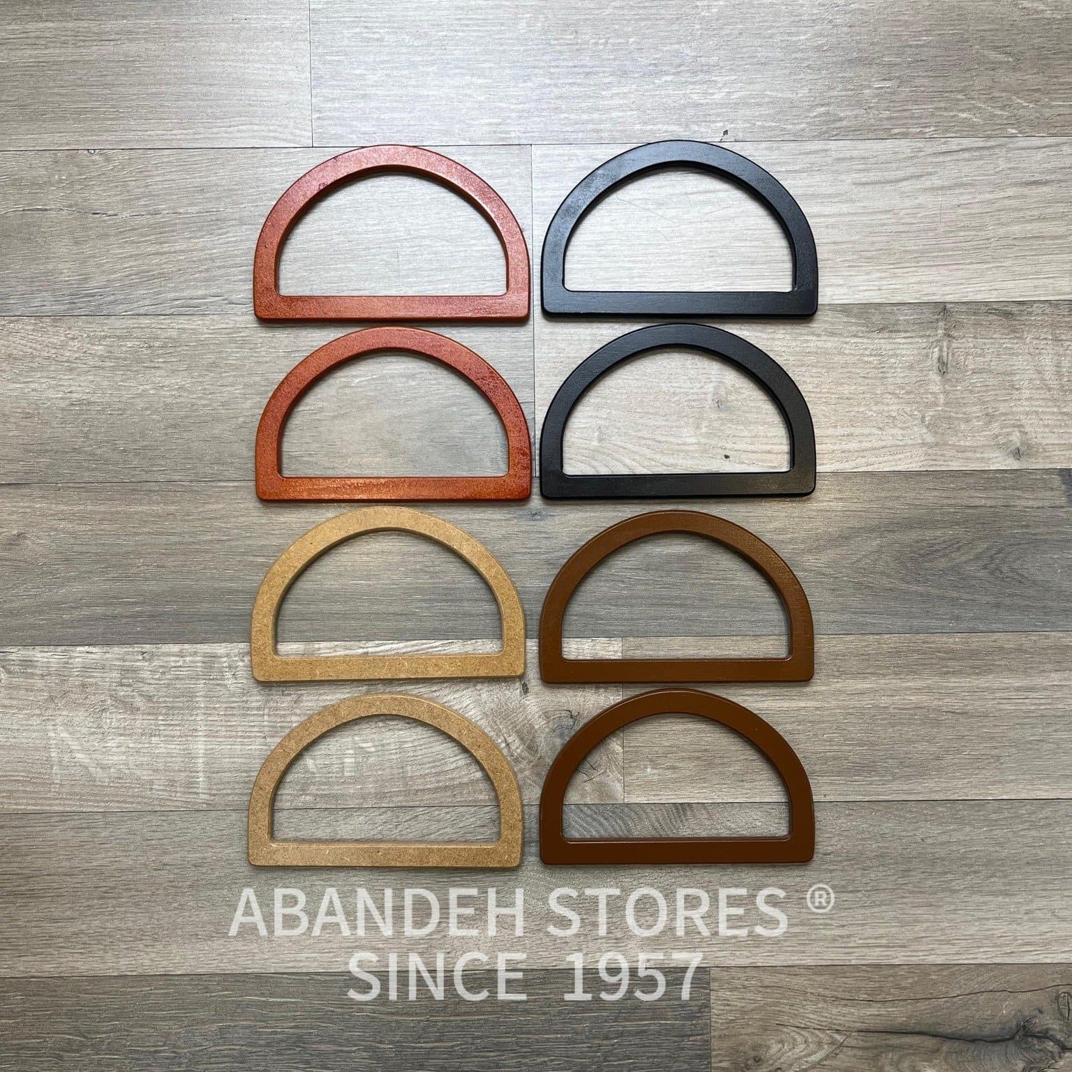 يد حقيبه خشب تركي  بأشكال مختلفه