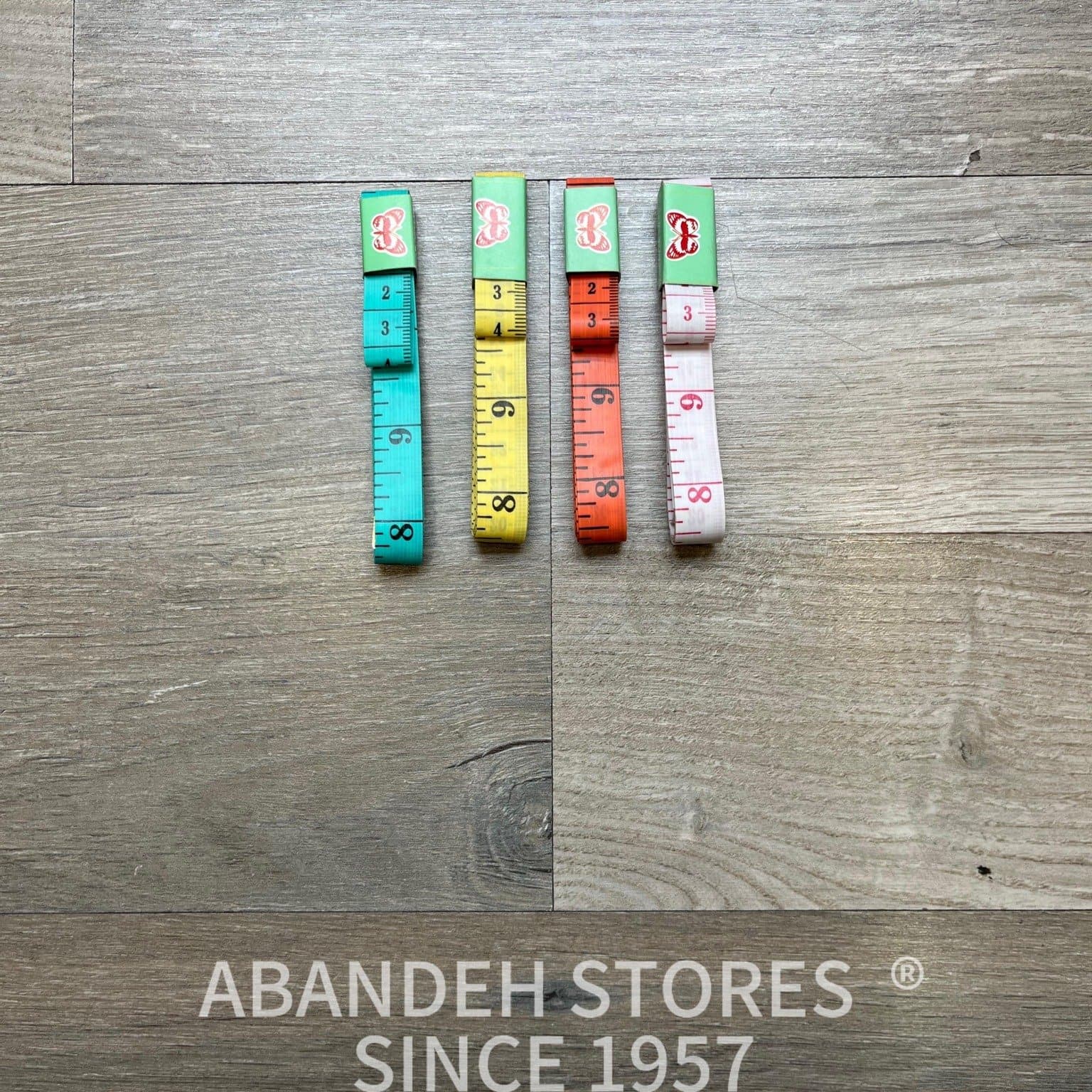 متر خياطه 150 سم صيني  سم/انش