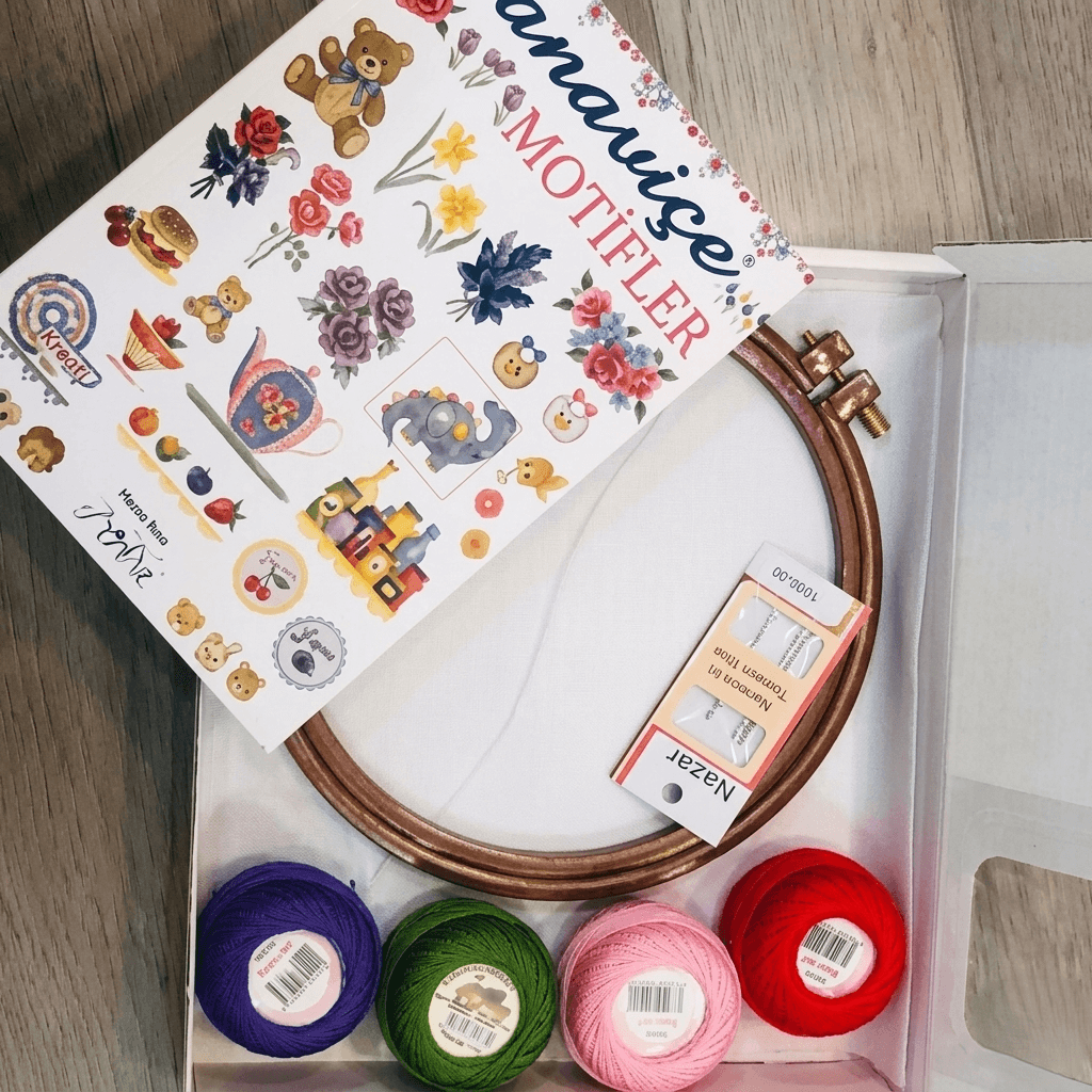 Complete Embroidery Kit