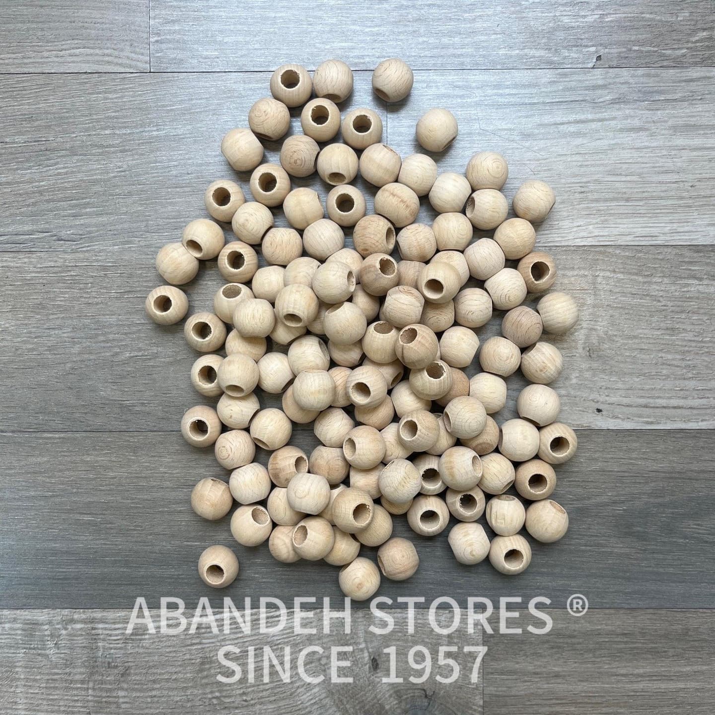 Wood beads