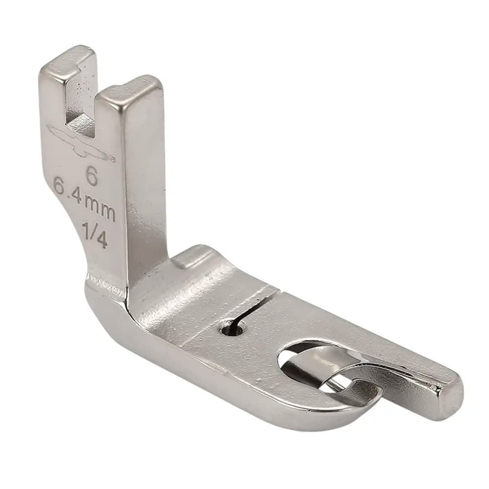 Pressing foot for bending edges