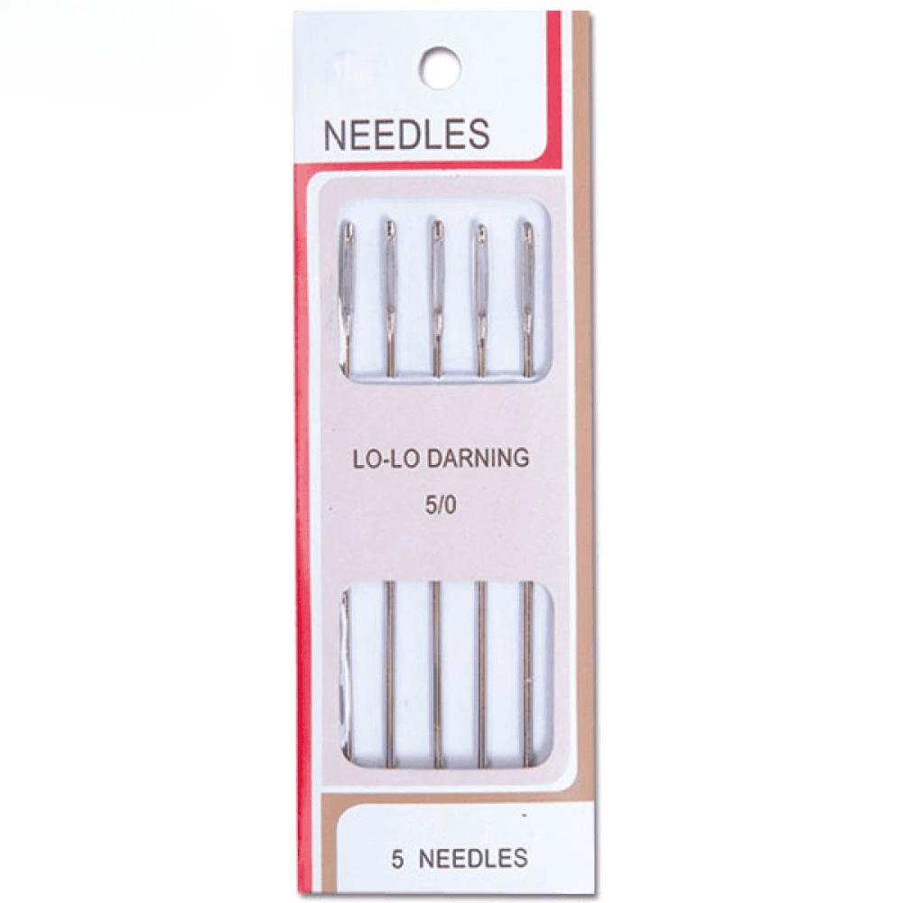 طقم إبر خياطة يدوية 5 قطع  ملاحف