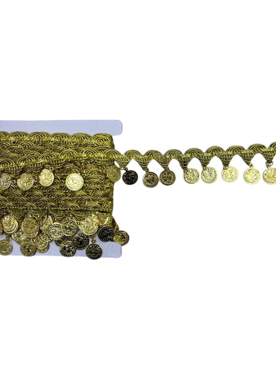 شريط ليرات ذهبية صغير