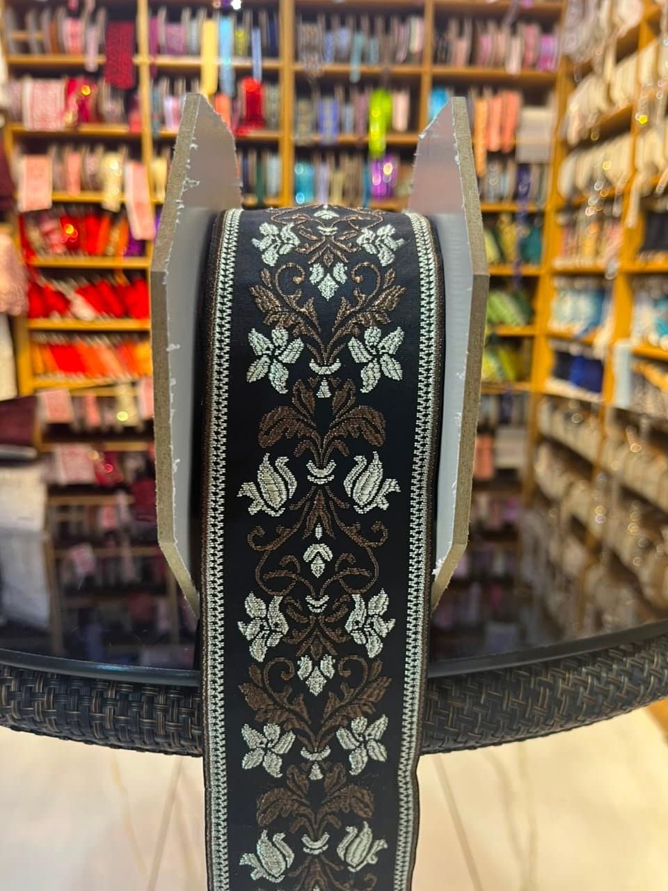 شريط الجاكار المزخرف 6.5 سم