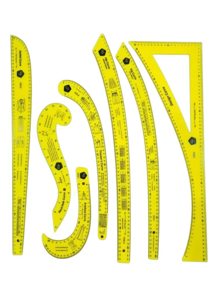 Sewing rulers, sets
