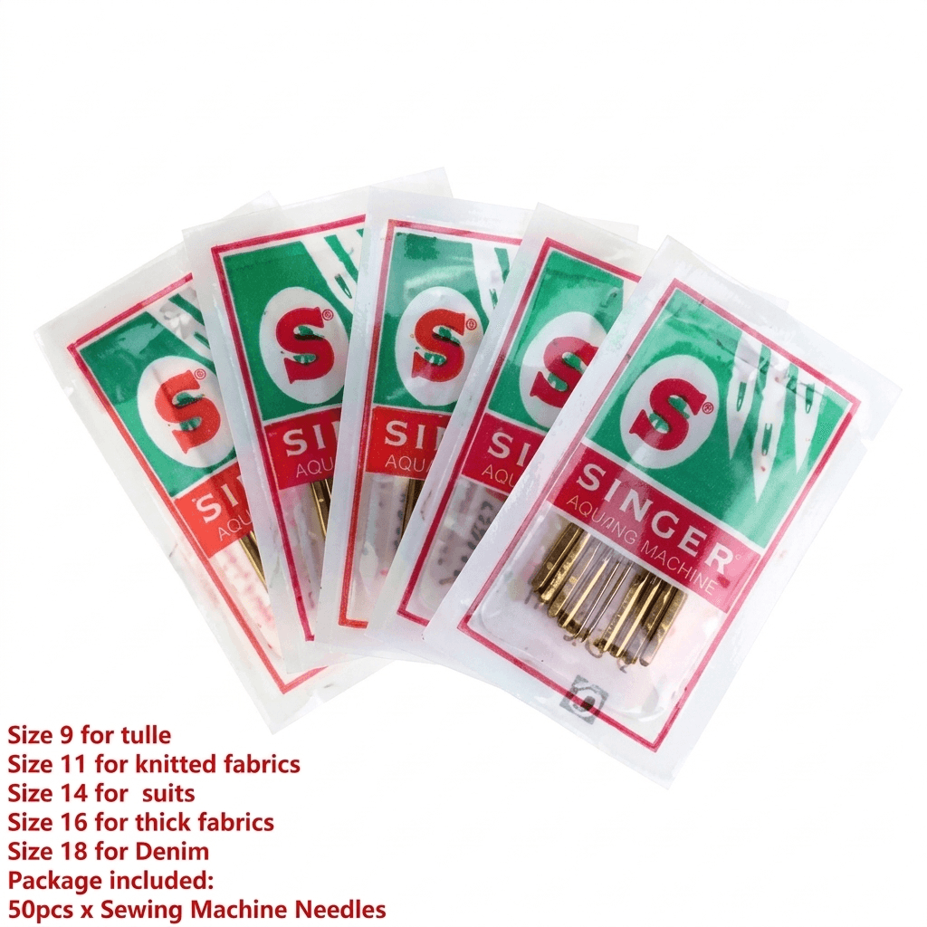 Singer sewing machine needles
