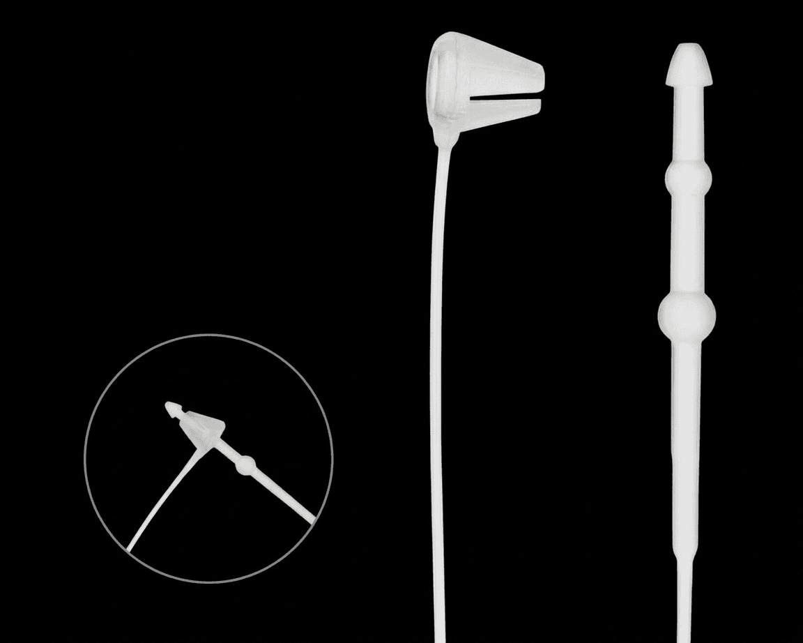 Manual plastic cleat