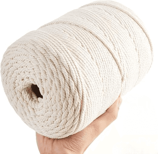 braided macrame thread