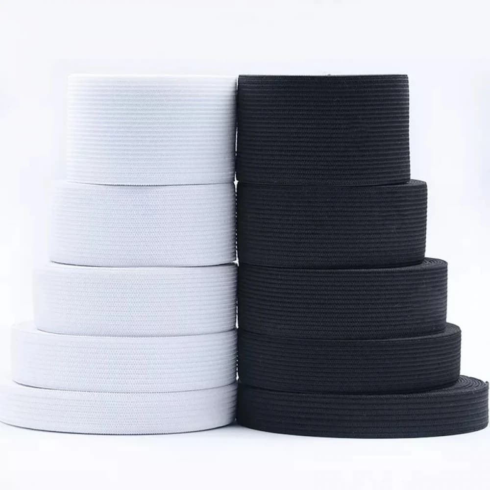 Clothing elastic in different sizes